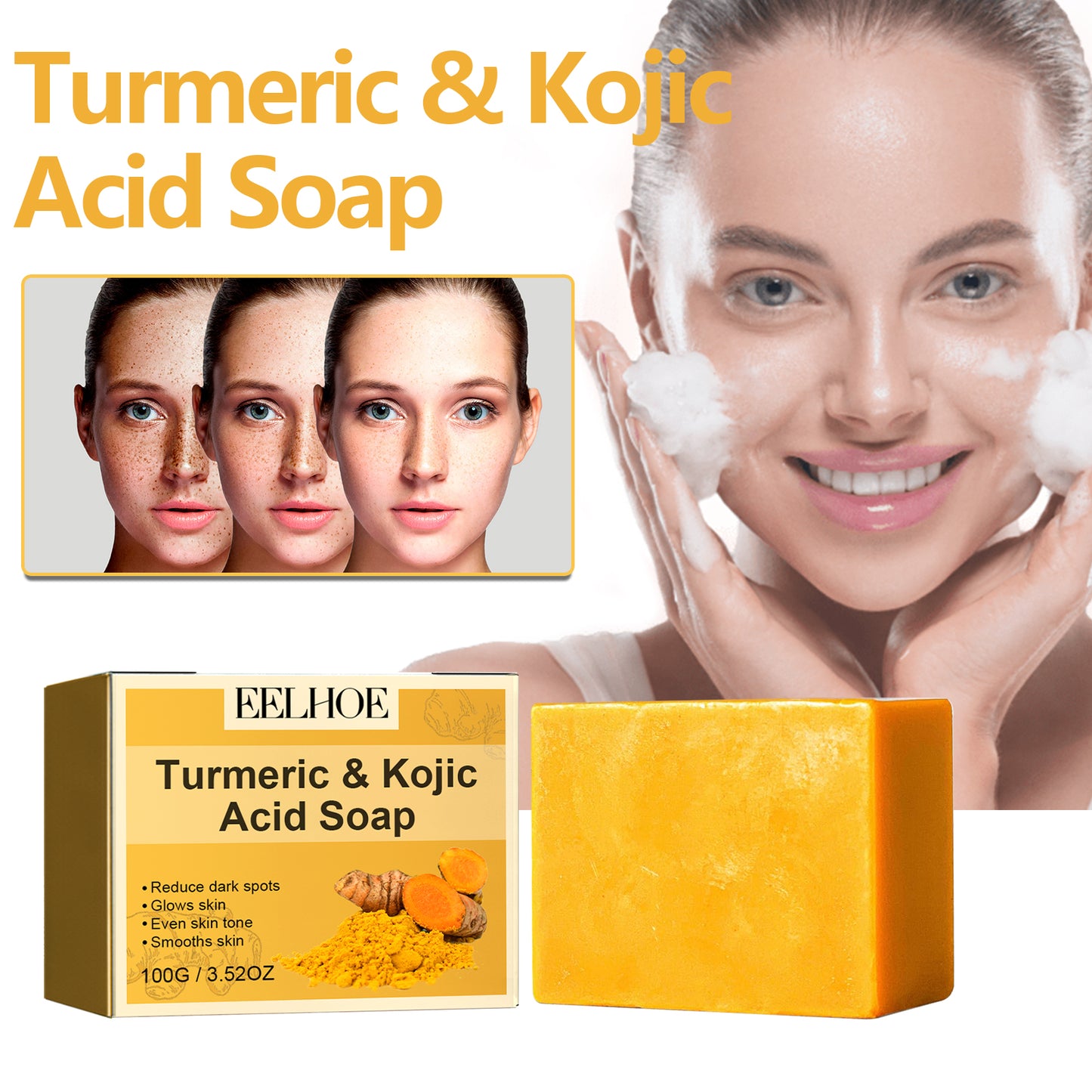 Turmeric & Kojic Acid Soap