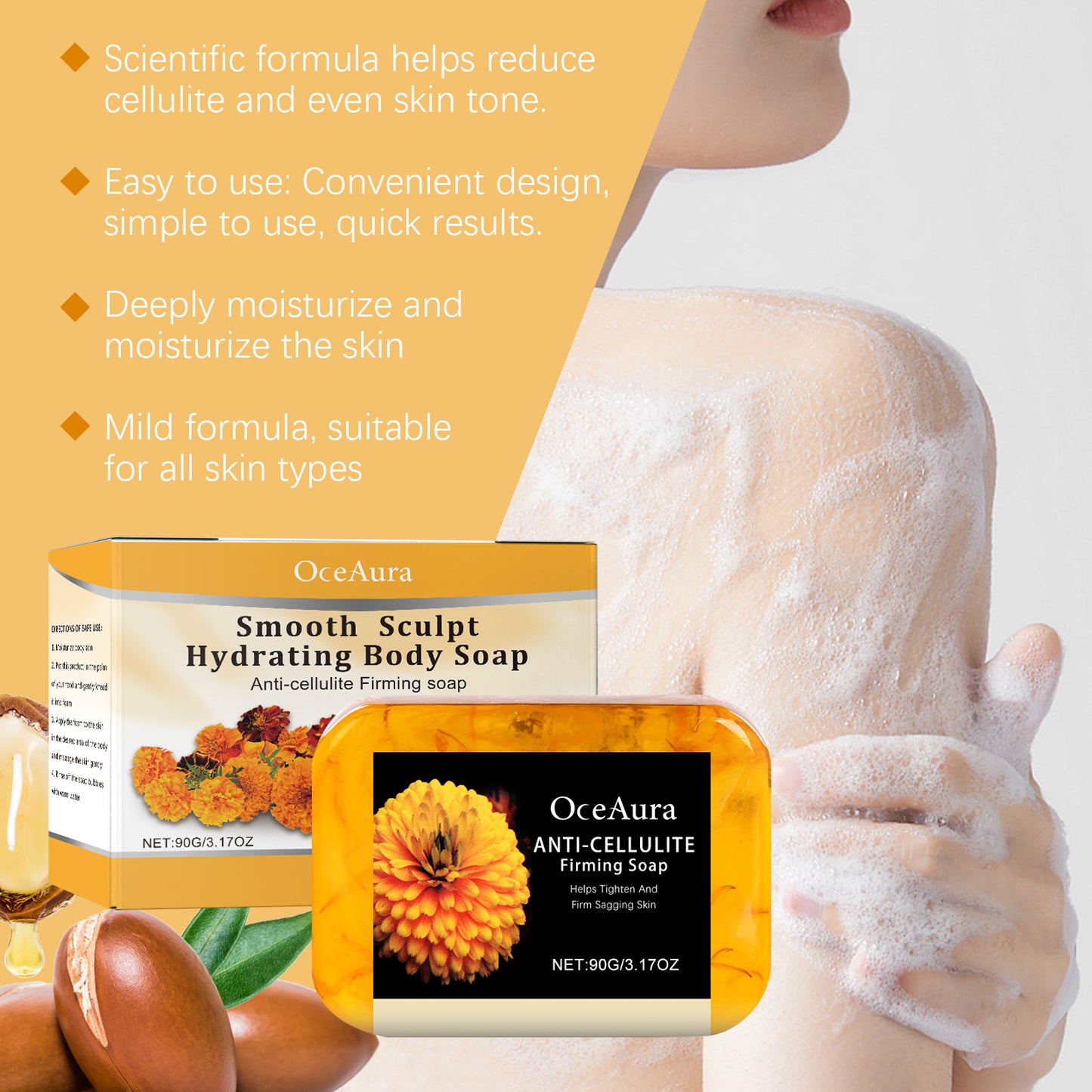Orange Peel Moisturizing Soap