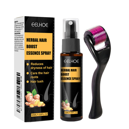 Derma Roller with Herbal Hair Spray