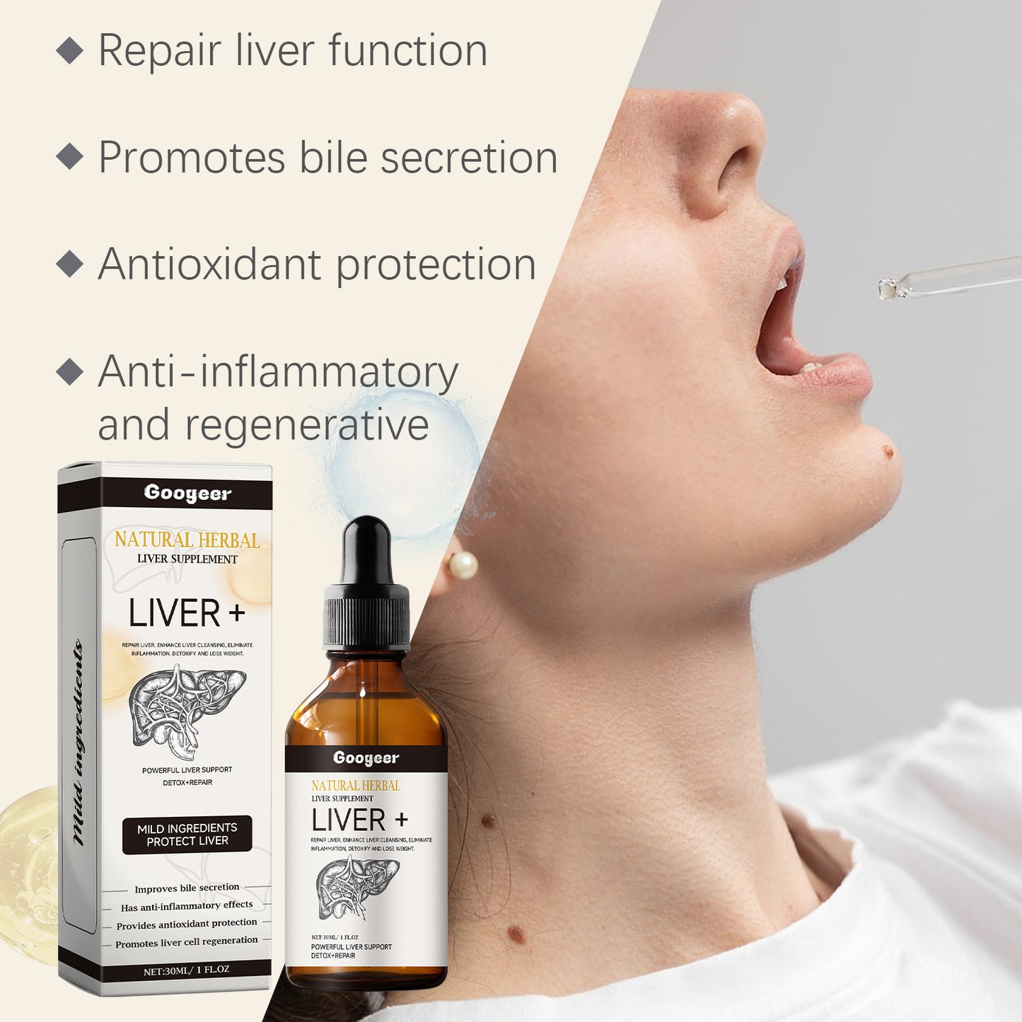Natural Herbal Liver Supplement