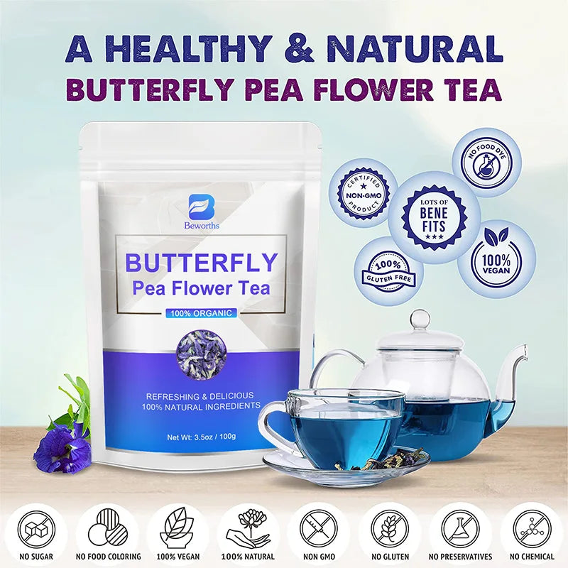 Natural Butterfly Pea Flower Herb