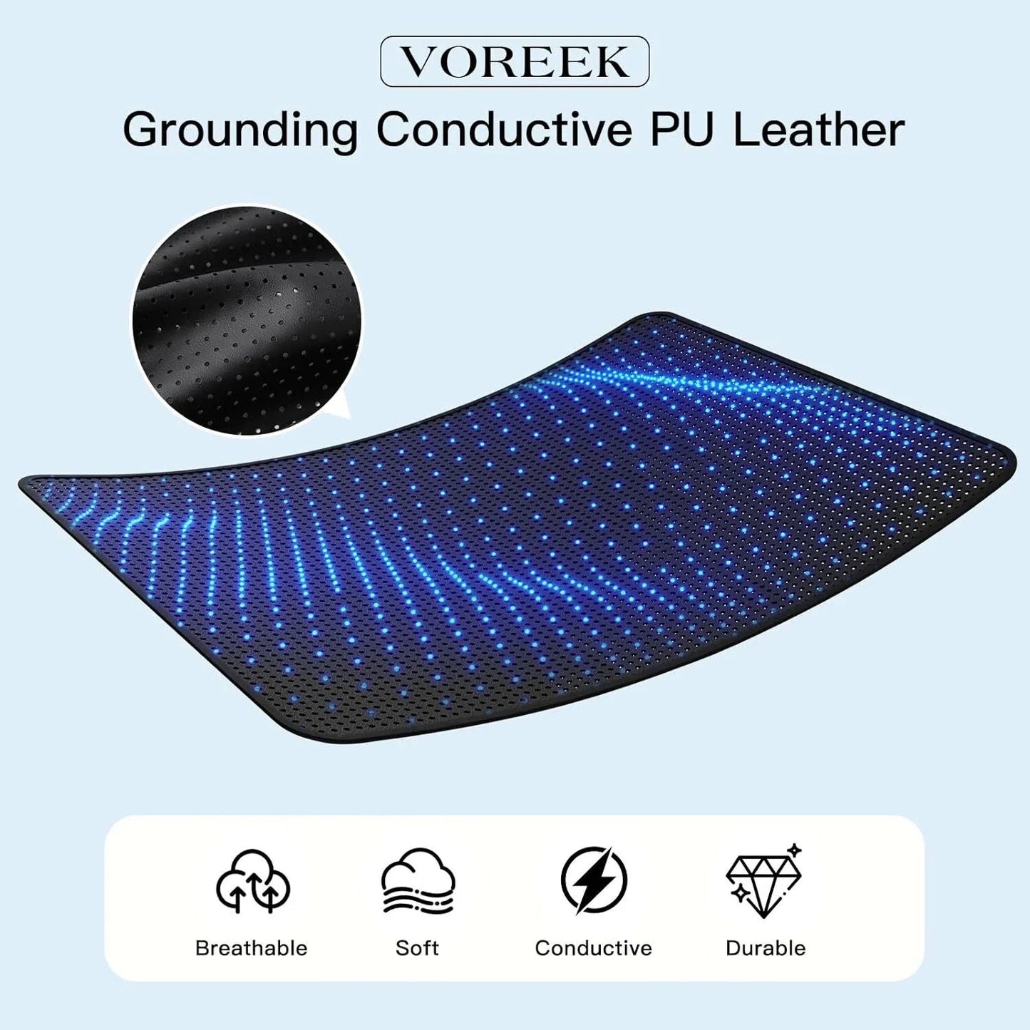 Grounding  Leather Mat