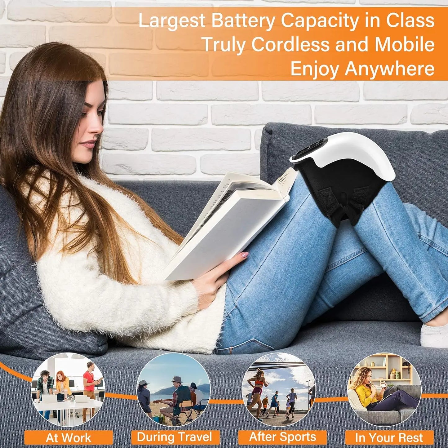 Smart Hot Compress Knee Massager