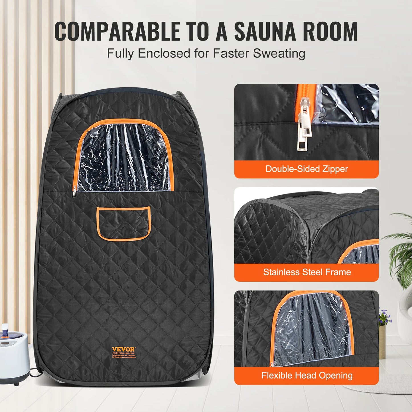 Compact Portable Steam Sauna Tent