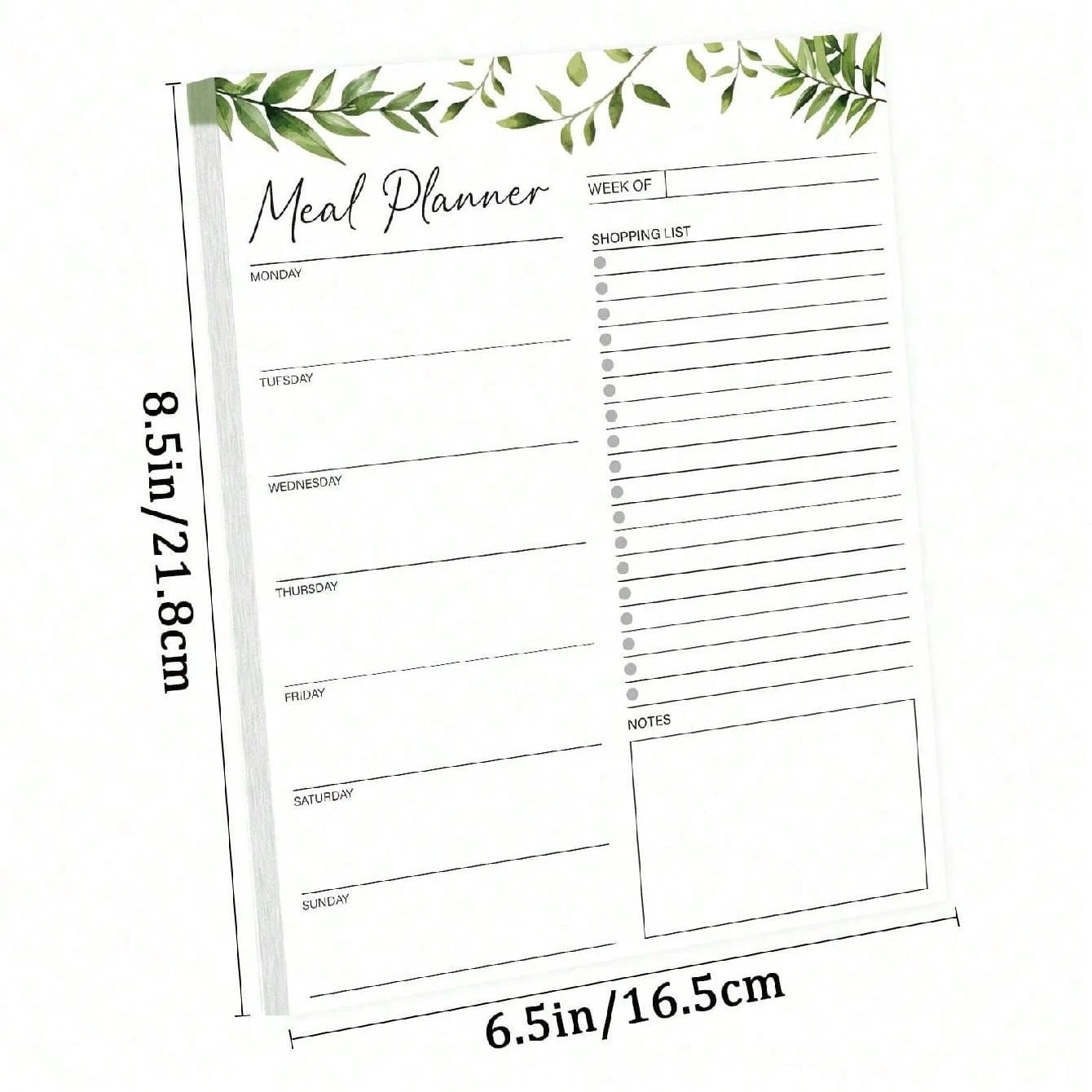 Magnetic Weekly Meal Planner