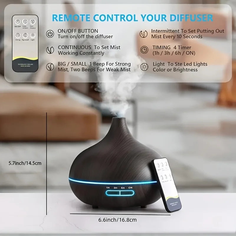 Wood Grain  Oil Diffuser